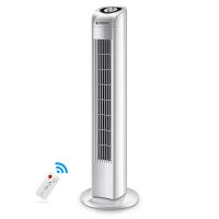 MeiLing美菱 电风扇塔扇家用塔式落地扇静音办公宿舍定时遥控立式无叶风扇