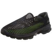 Skechers斯凯奇 GO WALK 3系列 男 时尚镂空轻质一脚蹬健步鞋 6666002
