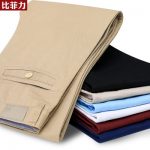 BEVERRY比菲力 2017新款春季男裤男士休闲裤宽松直筒裤韩版夏季百搭修身裤子