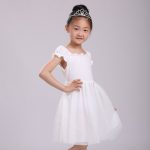 芭菲鹿 春季儿童女童幼儿长袖服装公主夏季舞裙2017时尚款