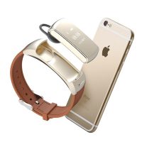 立铭 K8智能手环蓝牙耳机可通话男女运动计步器防水安卓苹果提醒手表