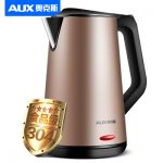 AUX奥克斯 HX-A5119电热水壶保温家用烧水壶304不锈钢防烫开水瓶1.5L