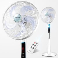 Airmate艾美特 FS40104R落地扇16寸家用遥控电风扇预约定时静音立式风扇宿舍办公室