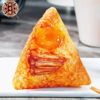 醉香楼 嘉兴特产 蛋黄粽子鲜肉粽子批发团购 110g*8只