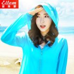 Eilvm爱莱蒙 2018夏季新款防晒衣男女装长袖防晒服春装轻薄外套中长款大码防晒衫 多款可选
