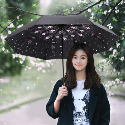 防紫外线# C'mon 三折叠两用晴雨伞