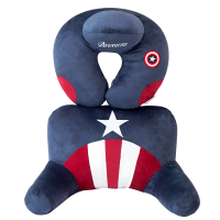 翔实 可爱U型枕头护颈枕护腰枕旅行护脖子颈椎枕办公室午睡枕汽车靠垫