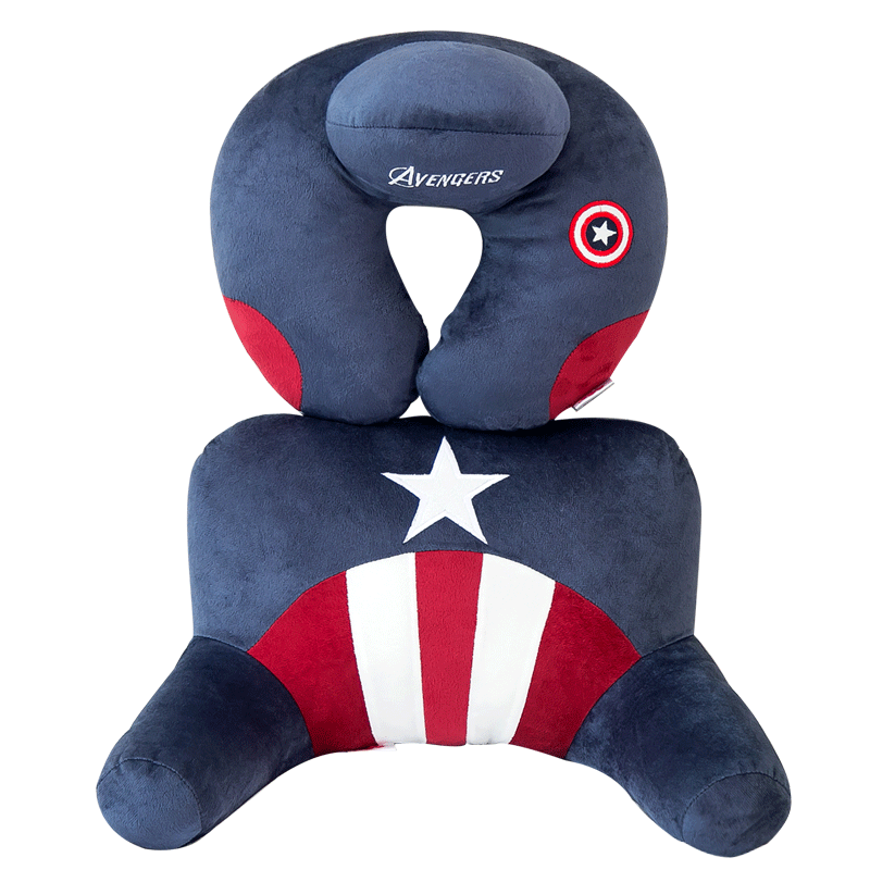 翔实 可爱U型枕头+靠垫