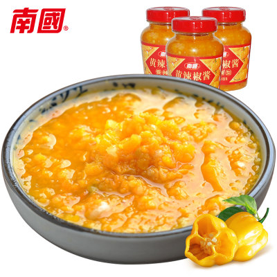 香辣美味# 南国 灯笼辣椒酱135g*3瓶