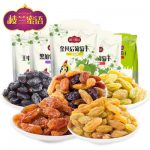 楼兰蜜语 葡萄干组合黑加仑无核白玫瑰红多种提子干新疆吐鲁番特产 225g*2