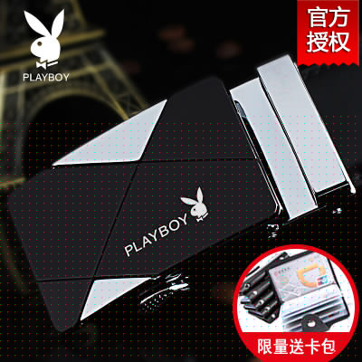 时尚百搭# 花花公子 自动扣休闲腰带