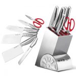 炊大皇 刀具套装 厨房家用菜刀组合全套不锈钢刀具套刀德国厨具 7件套