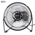 居优乐 迷你USB风扇办公室台式电脑桌面小风扇学生宿舍静音电风扇7寸