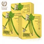 花肌粹 黄瓜玻尿酸补水面膜30片 春夏补水保湿清爽收缩毛孔面膜帖女