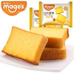 mages麦吉士 红枣原味切片蛋糕1000g小零食糕点全麦面包早餐食品