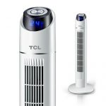 TCL FZ-T408 电风扇 家用塔扇 遥控定时落地扇 摇头静音大厦扇 无叶风扇 2款可选