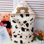 婴之友 婴儿抱被新生儿纯棉加厚包被春秋冬季抱毯可脱胆襁褓包巾宝宝用品