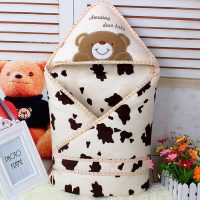 婴之友 婴儿抱被新生儿纯棉加厚包被春秋冬季抱毯可脱胆襁褓包巾宝宝用品