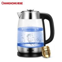 Changhong长虹 CSH-18D25家用电热水壶不锈钢玻璃烧水壶自动断电