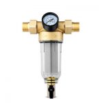 海尔Strauss施特劳斯 HSW-PF1前置自来水过滤器反冲洗中央家用净水机全屋