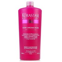 KERASTASE卡诗绚亮深度护色洗发水1000ml+丝韧焕活洗发露75ml+香邂格蕾岩兰草味香水皂100g 礼盒装