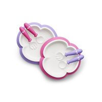 BABYBJORN Baby Plate Spoon and Fork 宝宝餐盘 汤匙和叉子 瑞典进口