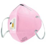 3M PM2.5颗粒物防护口罩 耳带式有呼吸阀 9501C 粉色女士款(3只/包)*2件