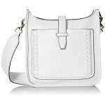 Rebecca Minkoff瑞贝卡明可弗 女士斜挎包 Mini Unlined Feed Bag with Whipstich 光纤白 单一尺寸