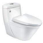 日本INAX伊奈 连体式坐便器 静音杜菌节水 虹吸式坐便器 陶瓷洁具卫浴马桶305/400坑距 CCIX1940