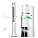 Airmate艾美特 FT41R电风扇家用无叶风扇静音塔扇落地遥控风扇大厦扇