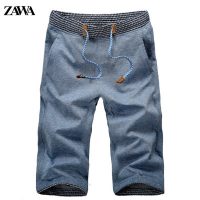 zawa 短裤男夏天运动休闲七分7分韩版中马裤子五分5分夏季宽松大裤衩薄