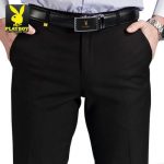 PLAYBOY花花公子 夏季冰丝薄款免烫西裤男修身型商务中青年韩版休闲裤男裤