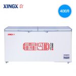 XINGX星星 BD/BC-406E 大冰柜商用冷柜大型冷冻冷藏卧式单温雪柜