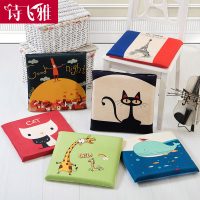 诗飞雅 办公室坐垫椅垫椅子餐桌椅垫子加厚座椅垫汽车电脑椅学生凳子座垫40*40cm