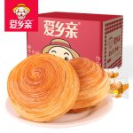 爱乡亲 手撕面包 营养早餐整箱批发全麦小面包零食小吃蒸蛋糕 800g*2箱