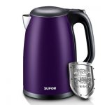SUPOR苏泊尔 SWF15E06A电热水壶家用304不锈钢电水壶保温烧水壶1.5L