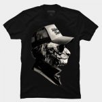 Simplefad素本纯衣 欧美走秀款潮流前线贱猫3D猫鄙视猫短袖T恤嘻哈街头个性潮男潮牌