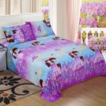 叶依居 床单单件夏季棉布单人1.5m1.8m米床双人加厚磨毛被单