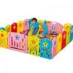 诺澳 NAWLP-系列 儿童游戏围栏婴儿宝宝防护栏室内爬行学步安全栅栏塑料玩具