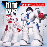 AMWELL盈佳 6088 新威尔机械战警儿童遥控机器人玩具智能感应跳舞充电男孩儿童礼物