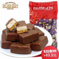 ROSHEN如胜 乌克兰进口 糖果1000g花生香脆米夹心巧克力味婚庆结婚喜糖