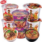 海福盛 淮南牛肉汤粉丝6桶装 速食方便面红薯米粉香辣原味酸辣粉丝