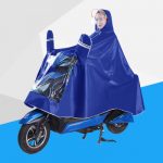 彩云雨 电动车雨衣双帽檐电瓶雨衣加大加厚摩托车单人男女雨披成人