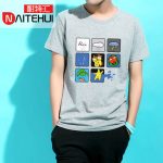 NTH耐特汇 情侣装夏装男士短袖T恤 青少年动漫海贼王圆领宽松纯棉半袖打底衫