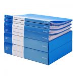 chanyi创易 CY8610-1 活页资料册夹子试卷办公用品学生用插页袋多层透明a4小清新文件夹 20页