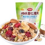 福事多 水果坚果燕麦片 进口椰片蔓越莓 即食冲饮谷物椰奶早餐代餐 425g
