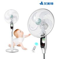 Airmate艾美特 FS40105QR电风扇驱蚊风扇遥控智能台式转页落地扇静音转叶办公室电扇