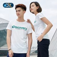 DISCOVERY EXPEDITION图途户外 2017春夏情侣款男式T恤休闲运动印花女式短袖体恤衫