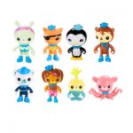 Octonauts海底小纵队 Y9297 玩具 探险队员8人套装巴克呱唧小萝卜过家家玩具