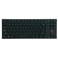 达尔优 EK820 合金版机械键盘87键牧马人游戏背光cf lol键盘